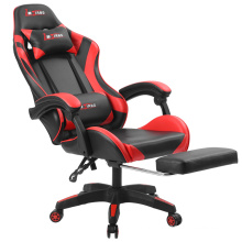 Free Sample Ruibao Ergonomic Recaro Leg Rest Quality Mesh Workstation Massage Racing Blue Computer Rocker Gaming Chair